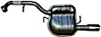MZ19207 Rear Muffler, Natural