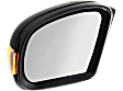2000-2002 Mercedes Benz S430 - Driver Side Mirror, Power, Power Folding, Heated, Paintable, In-housing Signal Light, With memory, No Puddle Light, No Auto-Dimming, No Blind Spot Feature