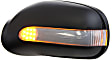 2000-2002 Mercedes Benz S430 - Driver Side Mirror, Power, Power Folding, Heated, Paintable, In-housing Signal Light, With memory, No Puddle Light, No Auto-Dimming, No Blind Spot Feature