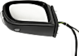 2006 Mercedes Benz S500 - Driver Side Mirror, Power Adjust, Heated, Paintable, Power Folding, In-housing Signal Light, No Blind Spot Feature, With Memory, With Puddle Light, No Auto-Dimming