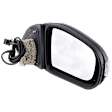 2003-2006 Mercedes Benz S430 - Passenger Side Mirror, Power, Power Folding, Heated, Paintable, In-housing Signal Light, With memory, With Puddle Light, No Auto-Dimming, No Blind Spot Feature