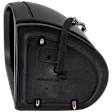 Driver Side Mirror, Power Adjust, Manual Folding, Heated, Paintable, In-housing Signal Light, No Memory, With Puddle Light, No Auto-Dimming, No Blind Spot Feature