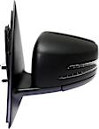 Driver Side Mirror, Power Adjust, Power Folding, Heated, Paintable, In-housing Signal Light, With memory, No Puddle Light, No Auto-Dimming, No Blind Spot Feature