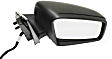 Passenger Side Mirror, Power Adjust, Power Folding, Heated, Paintable, In-housing Signal Light, With memory, No Puddle Light, No Auto-Dimming, No Blind Spot Feature