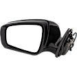 Driver Side Mirror, Power Adjust, Manual Folding, Heated, Paintable, In-housing Signal Light, No Memory, No Puddle Light, No Auto-Dimming, No Blind Spot Feature