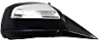 Passenger Side Mirror, Power Adjust, Manual Folding, Heated, Paintable, In-housing Signal Light, No Memory, No Puddle Light, No Auto-Dimming, No Blind Spot Feature