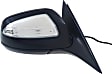 Passenger Side Mirror, Power Adjust, Power Folding, Heated, Paintable, In-housing Signal Light, No Memory, No Puddle Light, No Auto-Dimming, No Blind Spot Feature