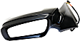 Driver Side Mirror, Power Adjust, Manual Folding, Heated, Paintable, In-housing Signal Light, With memory, No Puddle Light, No Auto-Dimming, No Blind Spot Feature