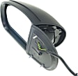 2006-2007 Mercedes Benz C350 - Driver Side Mirror, Power, Power Folding, Heated, Paintable, In-housing Signal Light, No Memory, No Puddle Light, No Auto-Dimming, No Blind Spot Feature