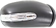 2006 Mercedes Benz C350 Sport - Passenger Side Mirror, Power Adjust, Heated, Paintable, Manual Folding, In-housing Signal Light, No Blind Spot Feature, With Memory, No Puddle Light, No Auto-Dimming