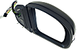 Passenger Side Mirror, Power Adjust, Power Folding, Heated, Paintable, In-housing Signal Light, With memory, No Puddle Light, No Auto-Dimming, No Blind Spot Feature