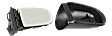 Passenger Side Mirror, Power, Non-Folding, Heated, Paintable, In-housing Signal Light, No Memory, No Puddle Light, No Auto-Dimming, No Blind Spot Feature, Base Model