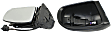 Passenger Side Mirror, Power, Non-Folding, Heated, Paintable, In-housing Signal Light, No Memory, No Puddle Light, No Auto-Dimming, No Blind Spot Feature, Base Model
