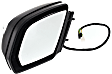 Driver Side Mirror, Power, Heated, Power Folding, Paintable, In-housing Signal Light, With memory, With Puddle Light, No Auto-Dimming, No Blind Spot Feature