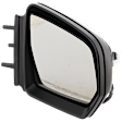 Passenger Side Mirror, Power, Heated, Power Folding, Paintable, In-housing Signal Light, With memory, With Puddle Light, No Auto-Dimming, No Blind Spot Feature