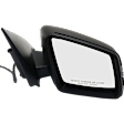Passenger Side Mirror, Power Adjust, Power Folding, Heated, Paintable, In-housing Signal Light, With memory, With Puddle Light, No Auto-Dimming, No Blind Spot Feature