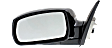 2015 Hyundai Tucson - Driver Side Mirror, Power Adjust, Heated, Paintable, Manual Folding, In-housing Signal Light, No Blind Spot Feature, No Memory, No Puddle Light, No Auto-Dimming