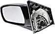2015 Hyundai Tucson - Driver Side Mirror, Power Adjust, Heated, Paintable, Manual Folding, In-housing Signal Light, No Blind Spot Feature, No Memory, No Puddle Light, No Auto-Dimming