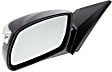 2015 Hyundai Tucson - Driver Side Mirror, Power Adjust, Heated, Paintable, Manual Folding, In-housing Signal Light, No Blind Spot Feature, No Memory, No Puddle Light, No Auto-Dimming