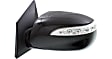 2015 Hyundai Tucson - Driver Side Mirror, Power Adjust, Heated, Paintable, Manual Folding, In-housing Signal Light, No Blind Spot Feature, No Memory, No Puddle Light, No Auto-Dimming