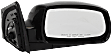 2010-2015 Hyundai Tucson - Passenger Side Mirror, Power, Manual Folding, Heated, Paintable, In-housing Signal Light, No Memory, No Puddle Light, No Auto-Dimming, No Blind Spot Feature