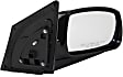 2010-2015 Hyundai Tucson - Passenger Side Mirror, Power, Manual Folding, Heated, Paintable, In-housing Signal Light, No Memory, No Puddle Light, No Auto-Dimming, No Blind Spot Feature