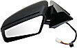 2013 Mercedes Benz E300 - Driver Side Mirror, Power Adjust, Heated, Paintable, Manual Folding, In-housing Signal Light, No Blind Spot Feature, With Memory, With Puddle Light, No Auto-Dimming