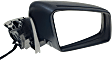 2015 Mercedes Benz E550 - Passenger Side Mirror, Power Adjust, Heated, Paintable, Manual Folding, In-housing Signal Light, No Blind Spot Feature, With Memory, With Puddle Light, No Auto-Dimming, Sedan