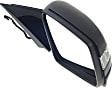 2015 Mercedes Benz E550 - Passenger Side Mirror, Power Adjust, Heated, Paintable, Manual Folding, In-housing Signal Light, No Blind Spot Feature, With Memory, With Puddle Light, No Auto-Dimming, Sedan