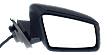 Passenger Side Mirror, Power Adjust, Heated, Power Folding, Paintable, In-housing Signal Light, With Memory, With Puddle Light, No Auto-Dim, No Blind Spot Feature
