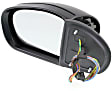 2003 Mercedes Benz E320 - Driver Side Mirror, 4-Door, Power Adjust, Heated, Paintable, Power Folding, In-housing Signal Light, No Blind Spot Feature, With Memory, No Puddle Light, No Auto-Dimming, Sedan