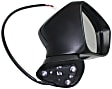 2014-2016 Mazda 6 - Passenger Side Mirror, Power, Manual Folding, Non-Heated, Paintable, In-housing Signal Light, No Memory, No Puddle Light, No Auto-Dimming, No Blind Spot Feature