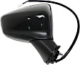 2014-2016 Mazda 6 - Passenger Side Mirror, Power, Manual Folding, Non-Heated, Paintable, In-housing Signal Light, No Memory, No Puddle Light, No Auto-Dimming, No Blind Spot Feature