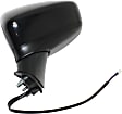 2014-2016 Mazda 6 - Driver Side Mirror, Power, Manual Folding, Heated, Paintable, In-housing Signal Light, No Memory, No Puddle Light, No Auto-Dimming, No Blind Spot Feature