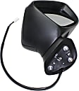 Passenger Side Mirror, Power Adjust, Manual Folding, Heated, Paintable, In-housing Signal Light, No Memory, No Puddle Light, No Auto-Dimming, No Blind Spot Feature