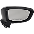 Passenger Side Mirror, Power, Manual Folding, Non-Heated, Paintable, In-housing Signal Light, No Memory, No Puddle Light, No Auto-Dimming, With Blind Spot Detection in Glass