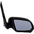 Passenger Side Mirror, Manual Adjust, Manual Folding, Non-Heated, Textured Black, No Signal Light, No Memory, No Puddle Light, No Auto-Dimming, No Blind Spot Feature
