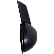 Passenger Side Mirror, Manual Adjust, Manual Folding, Non-Heated, Textured Black, No Signal Light, No Memory, No Puddle Light, No Auto-Dimming, No Blind Spot Feature