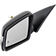 Driver Side Mirror, Power Adjust, Manual Folding, Heated, Paintable, In-housing Signal Light, With memory, With Puddle Light, No Auto-Dimming, With Blind Spot Glass, 4 Cyl., 2.0L Engine