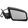 Passenger Side Mirror, Power Adjust, Manual Folding, Heated, Paintable, In-housing Signal Light, With memory, With Puddle Light, No Auto-Dimming, With Blind Spot Glass, 4 Cyl., 2.0L Engine