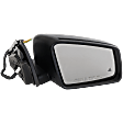 Passenger Side Mirror, Power Adjust, Manual Folding, Heated, Paintable, In-housing Signal Light, With memory, With Puddle Light, No Auto-Dimming, With Blind Spot Glass, 4 Cyl., 2.0L Engine
