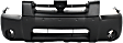 Front Primed Bumper Cover, With Emblem Provision
