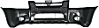 Front Primed Bumper Cover, With Emblem Provision