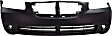 Front Primed Bumper Cover, 6 Cyl., 3.5L Engine, With Fog Light Holes