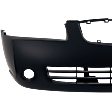 Front Primed Bumper Cover, With Emblem Provision