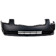 Front Primed Bumper Cover, 6 Cyl., 3.5L Engine, With Fog Light Holes