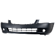 2005-2006 Nissan Altima - Front Primed Bumper Cover, Except SE-R Model, CAPA Certified