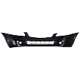 2005-2006 Nissan Altima - Front Primed Bumper Cover, Except SE-R Model, CAPA Certified
