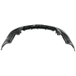 Front Primed Bumper Cover, Sedan, With Fog Light Holes, Without Parking Aid Sensor Holes