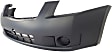 Front Primed Bumper Cover, 2.0L Engine, Without Fog Light Holes